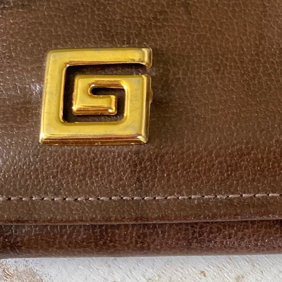 NEW YORKER brown split genuine cowhide marbled leather wallet vintage 70s RaRe - Picture 10 of 12